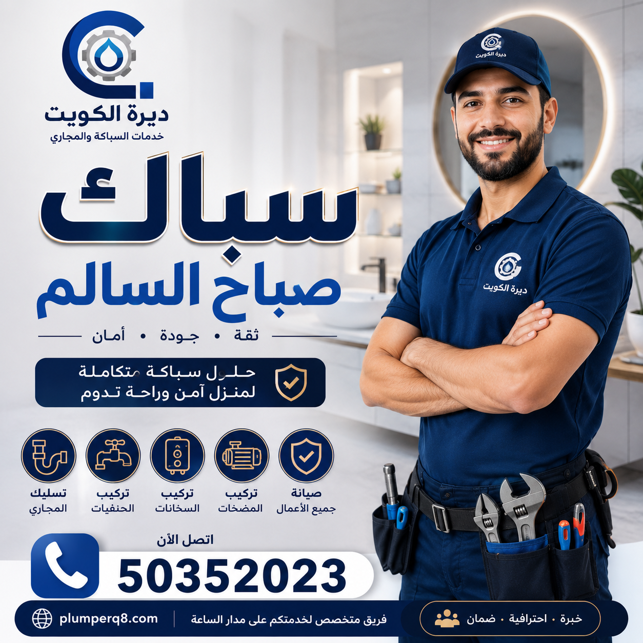 سباك صباح السالم